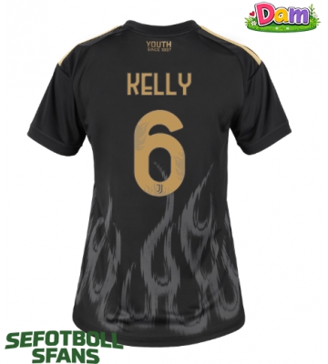 Juventus Lloyd Kelly #6 Tredje Tröja Kvinnor 2026-27 Kortärmad